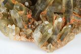 Smoky, Yellow Quartz Crystal Cluster (Heat Treated) - Madagascar #175723-2